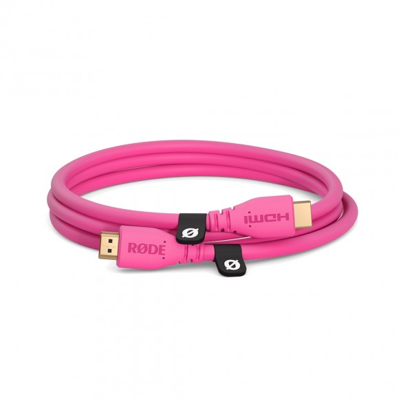 RØDE Premium HDMI Cable 1.5m - Pink